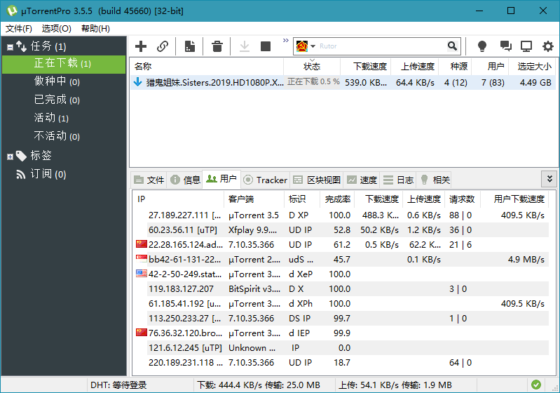 uTorrent Pro v3.6.0.46922绿色版-裕网云资源库