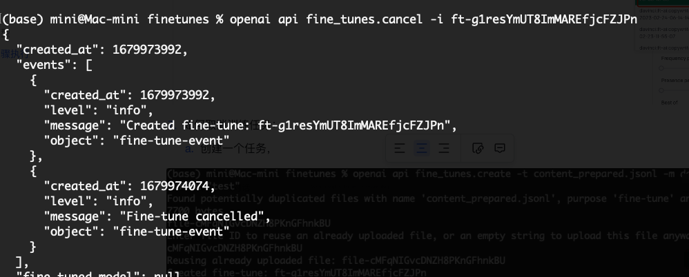 图片[13]-「从零开始」简单使用GPT API Key 进行 Fine tunes训练，打造智能聊天机器人-裕网云资源库